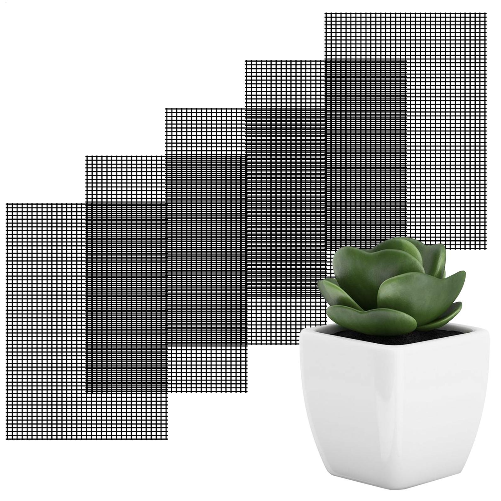 Bonsai Garden Gift - Flower Pot Mesh 7.87x11.81inch Breathable Rectangular
