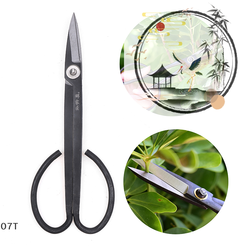 Bonsai Garden Rake - Long Handle Scissors Bonsai Tool Branch