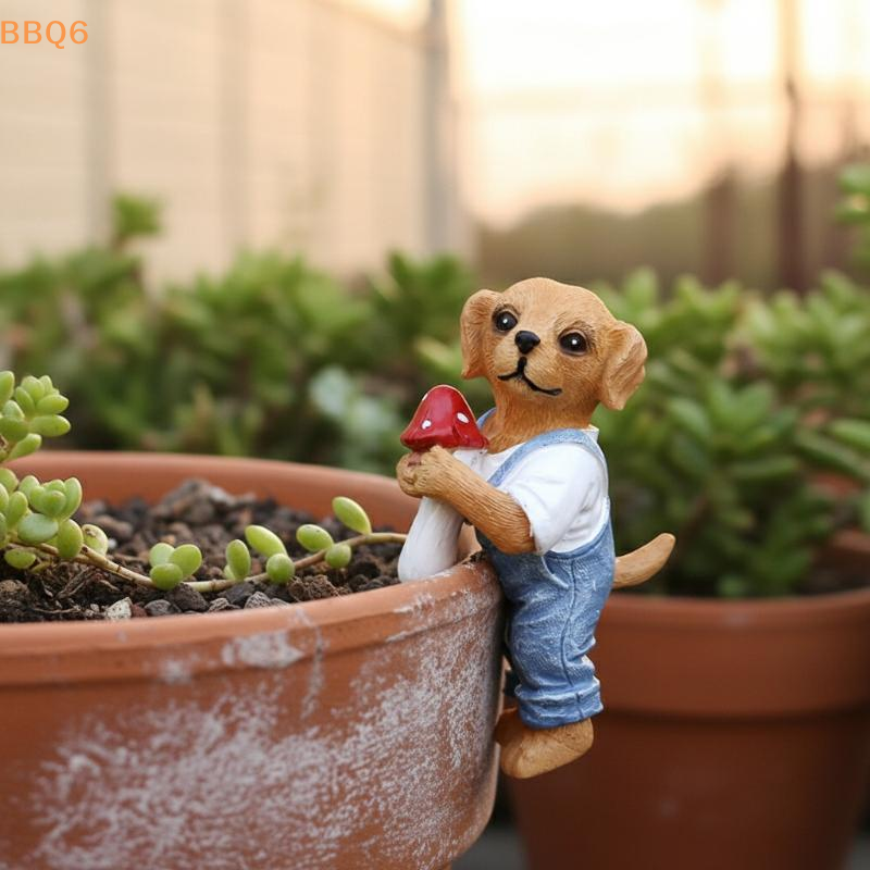 *Cute Hanging Dog Figurine Flo - Bonsai Garden Decor 리뷰 및 가격