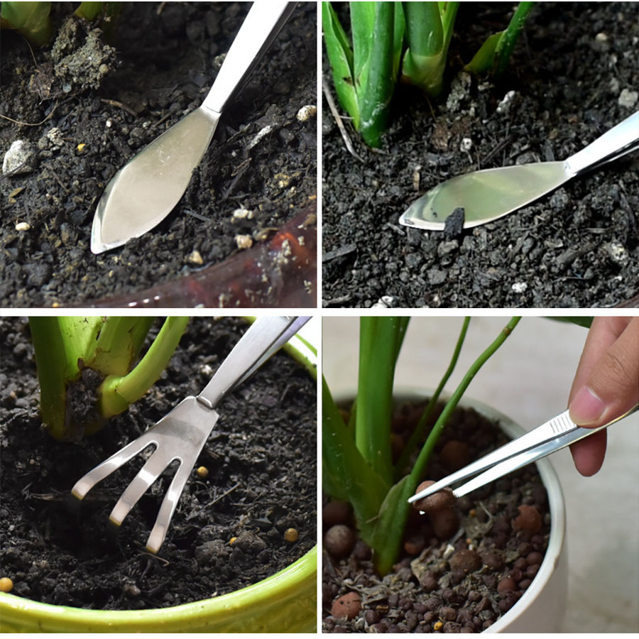 2-in-1 304 Stainless Steel Pro - Bonsai Garden Rake 리뷰 및 가격
