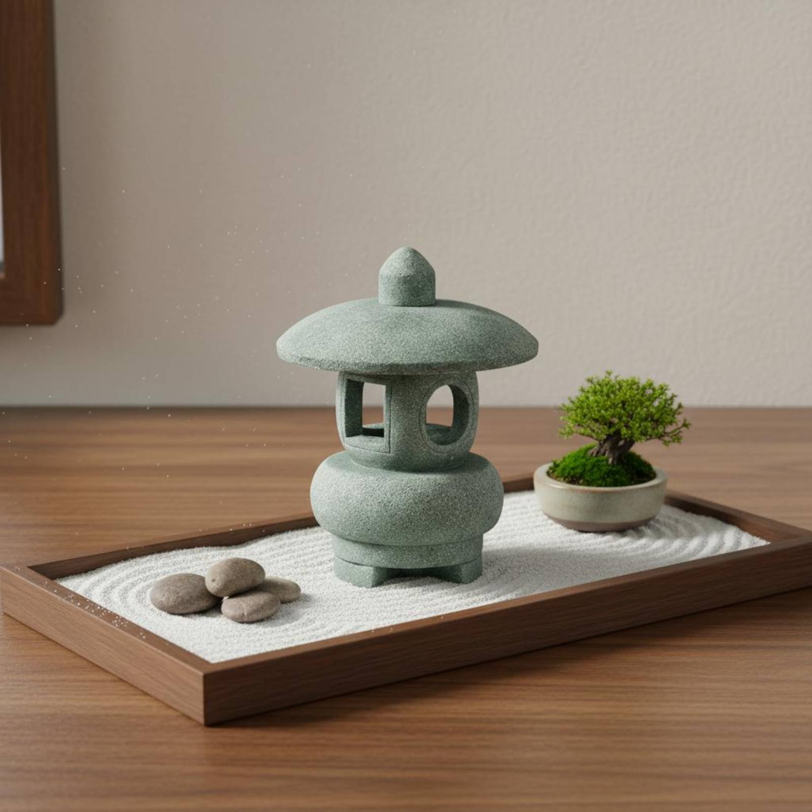 Miniature Stone Lantern Antiqu - Bonsai Garden Decor 리뷰 및 가격