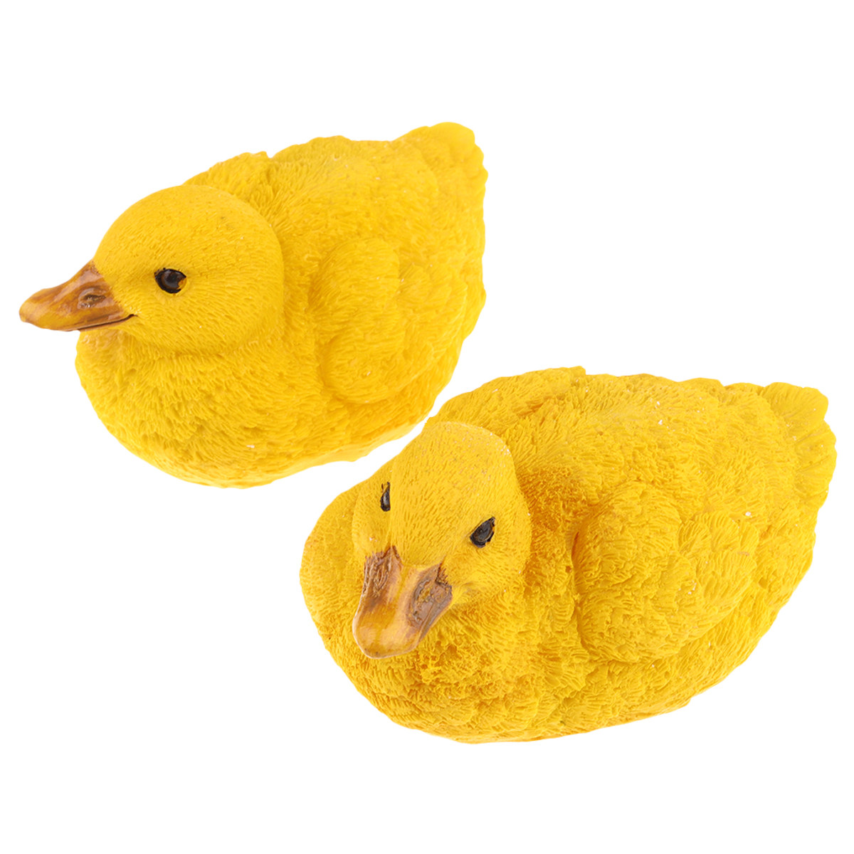 1Pair Yellow Duck Resin Decora - Bonsai Garden With Pond 리뷰 및 가격