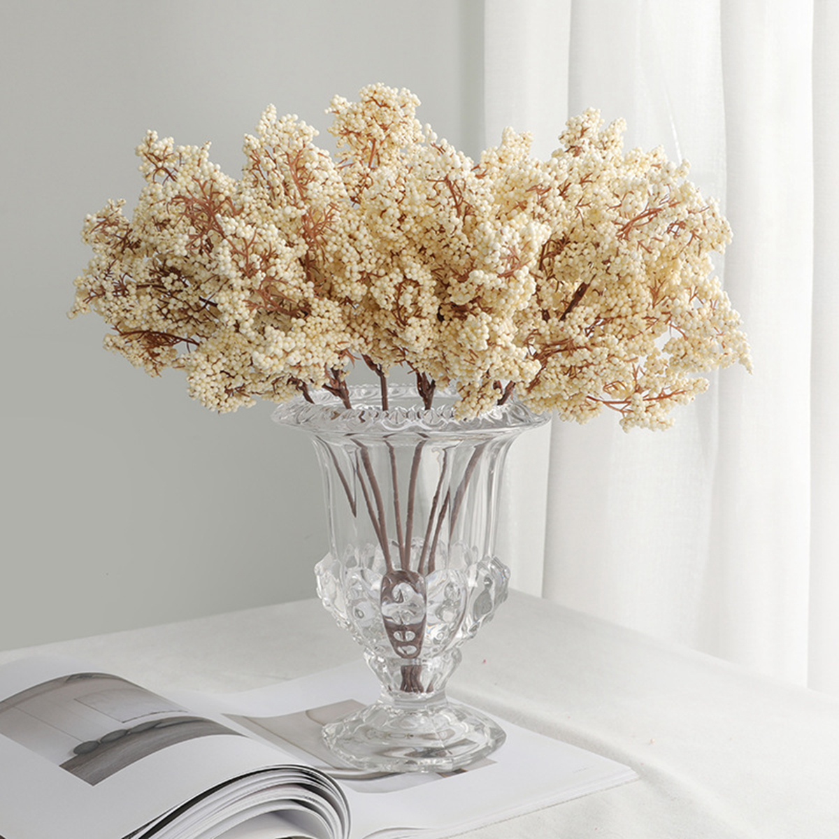 1/3pcs Artificial Flowers Plan - Bonsai Garden Gift 리뷰 및 가격