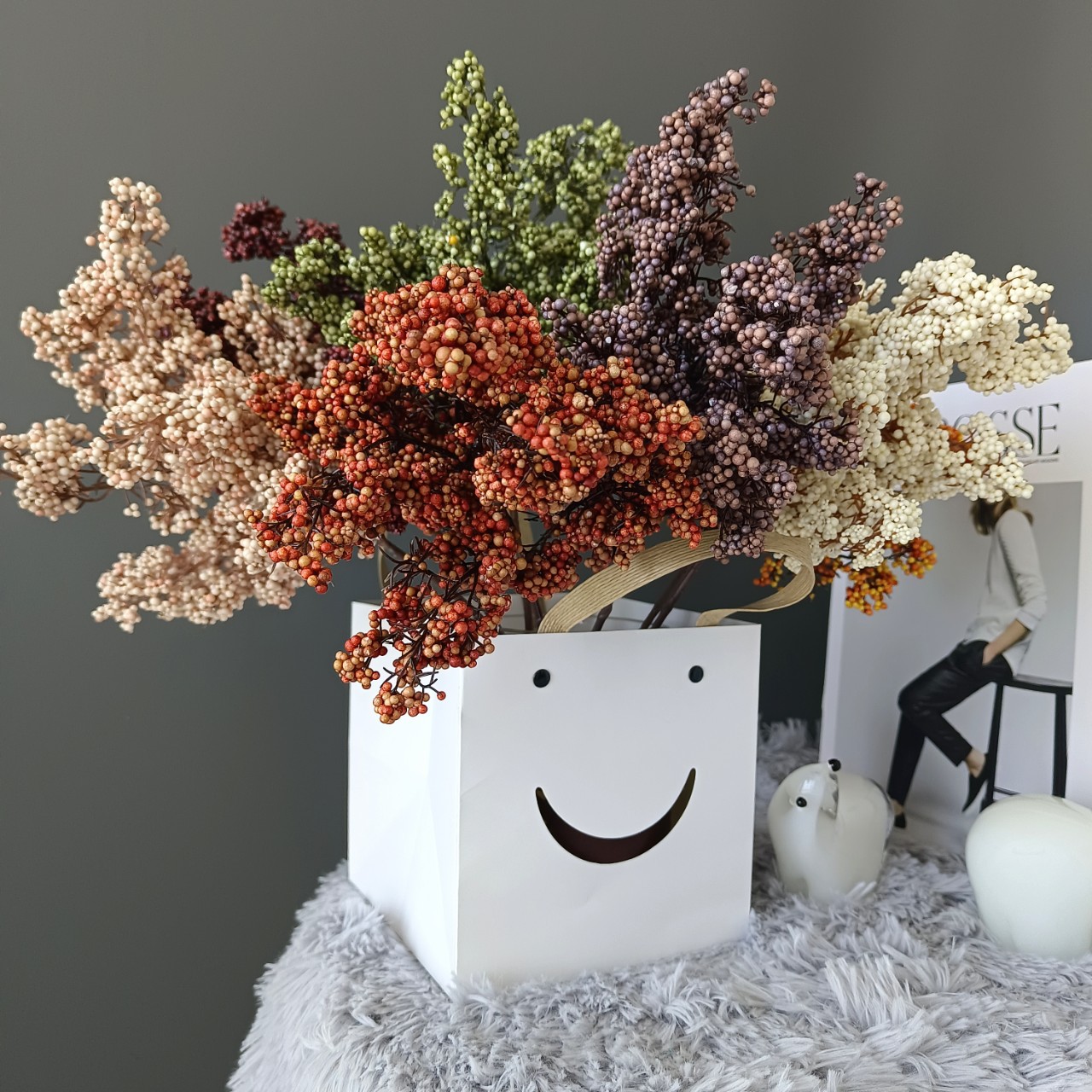 1/3pcs Artificial Flowers Plan - Bonsai Garden Gift 리뷰 및 가격