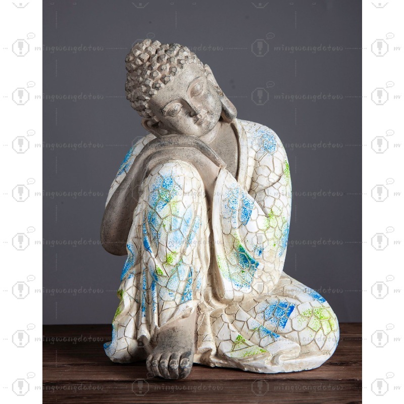 Mini Buddha Statue Ornament, N - Bonsai Garden Decor 리뷰 및 가격