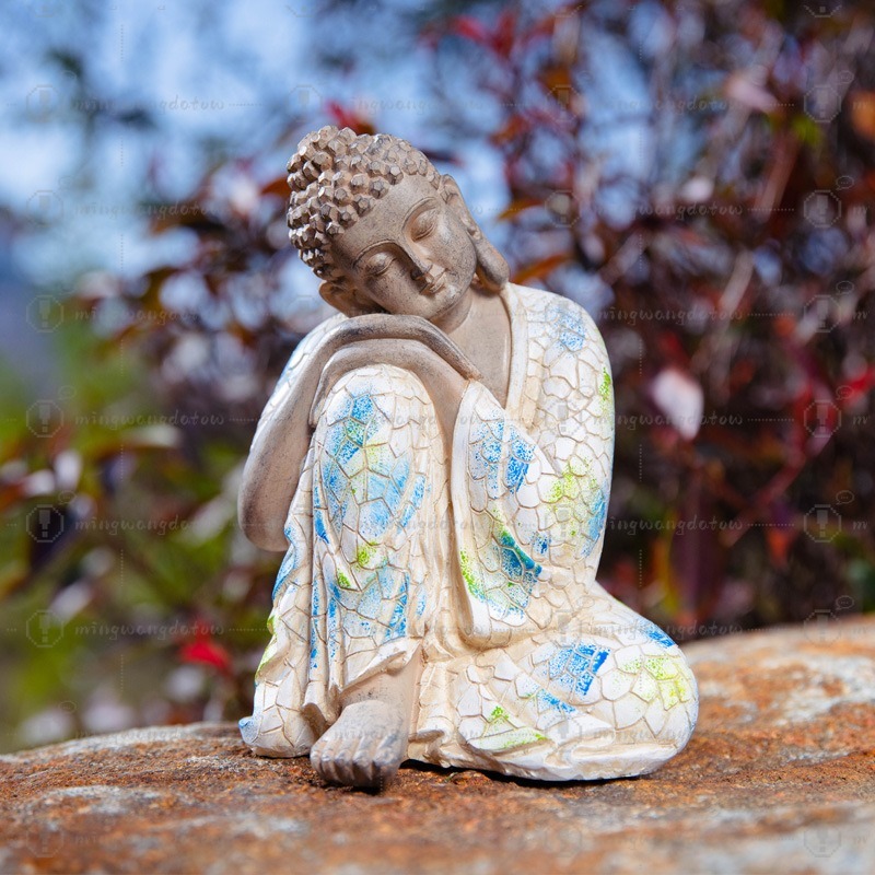 Mini Buddha Statue Ornament, N - Bonsai Garden Decor 리뷰 및 가격