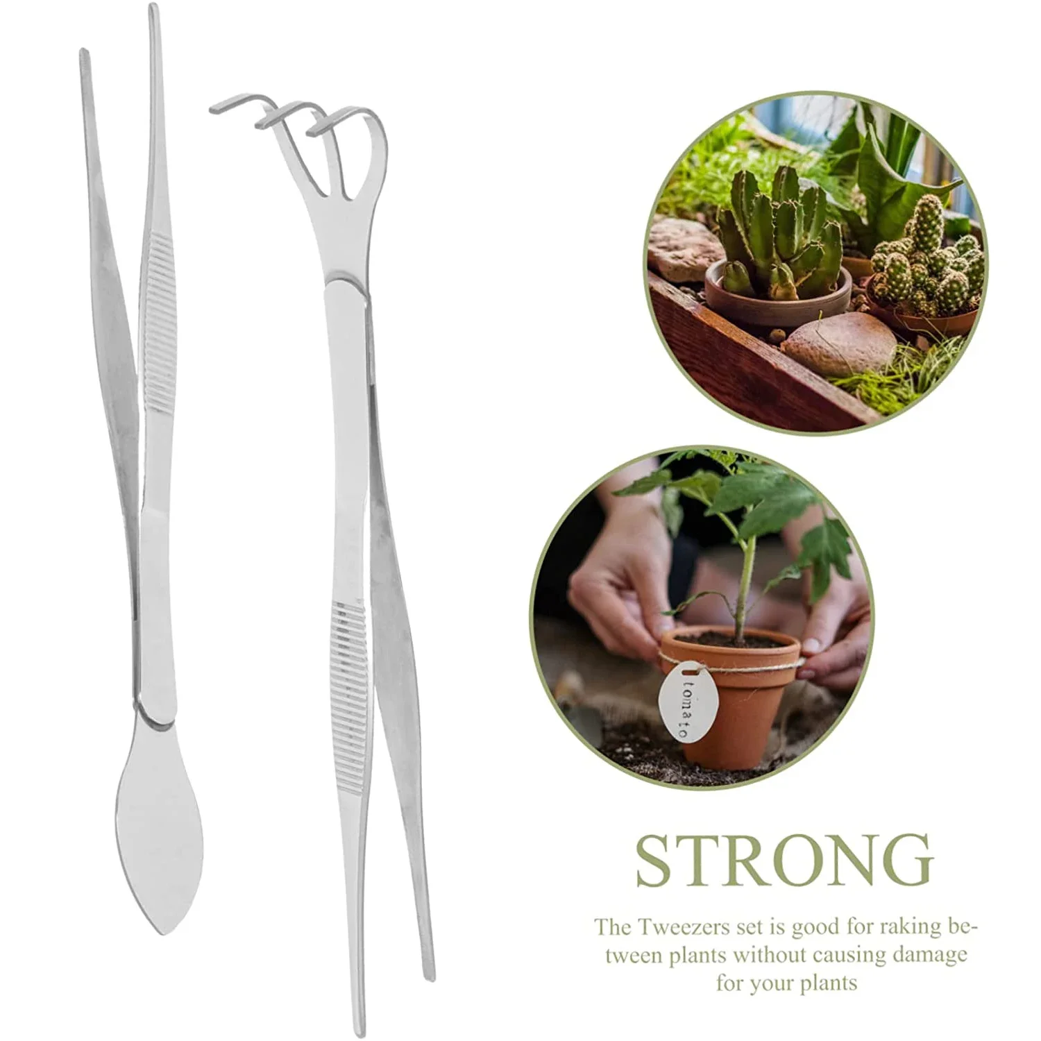 1pc 2-in-1  304 Stainless Stee - Bonsai Garden Rake 리뷰 및 가격