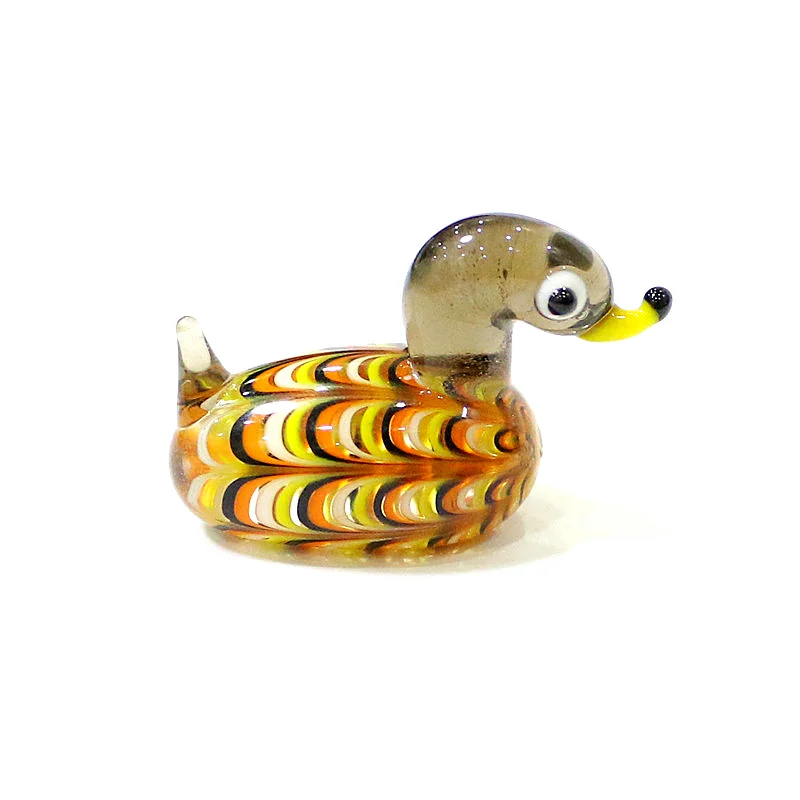 Handmade Mini Glass Duck Figur - Bonsai Garden Gift 리뷰 및 가격
