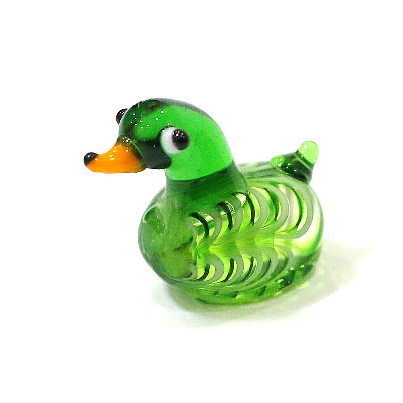 Handmade Mini Glass Duck Figur - Bonsai Garden Gift 리뷰 및 가격