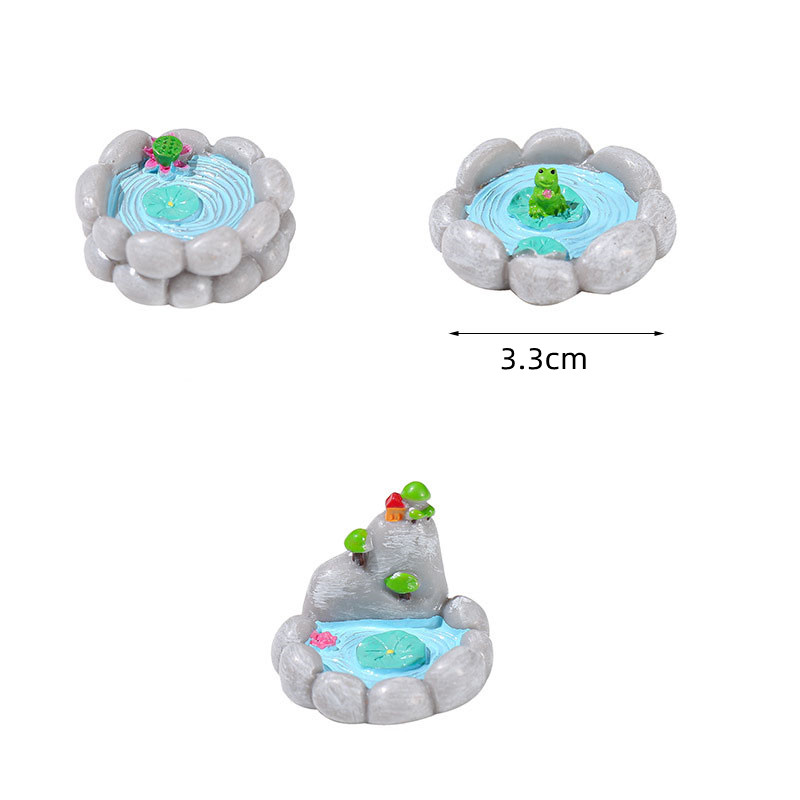3pc Artificial Pool Model Pond - Bonsai Garden With Pond 리뷰 및 가격