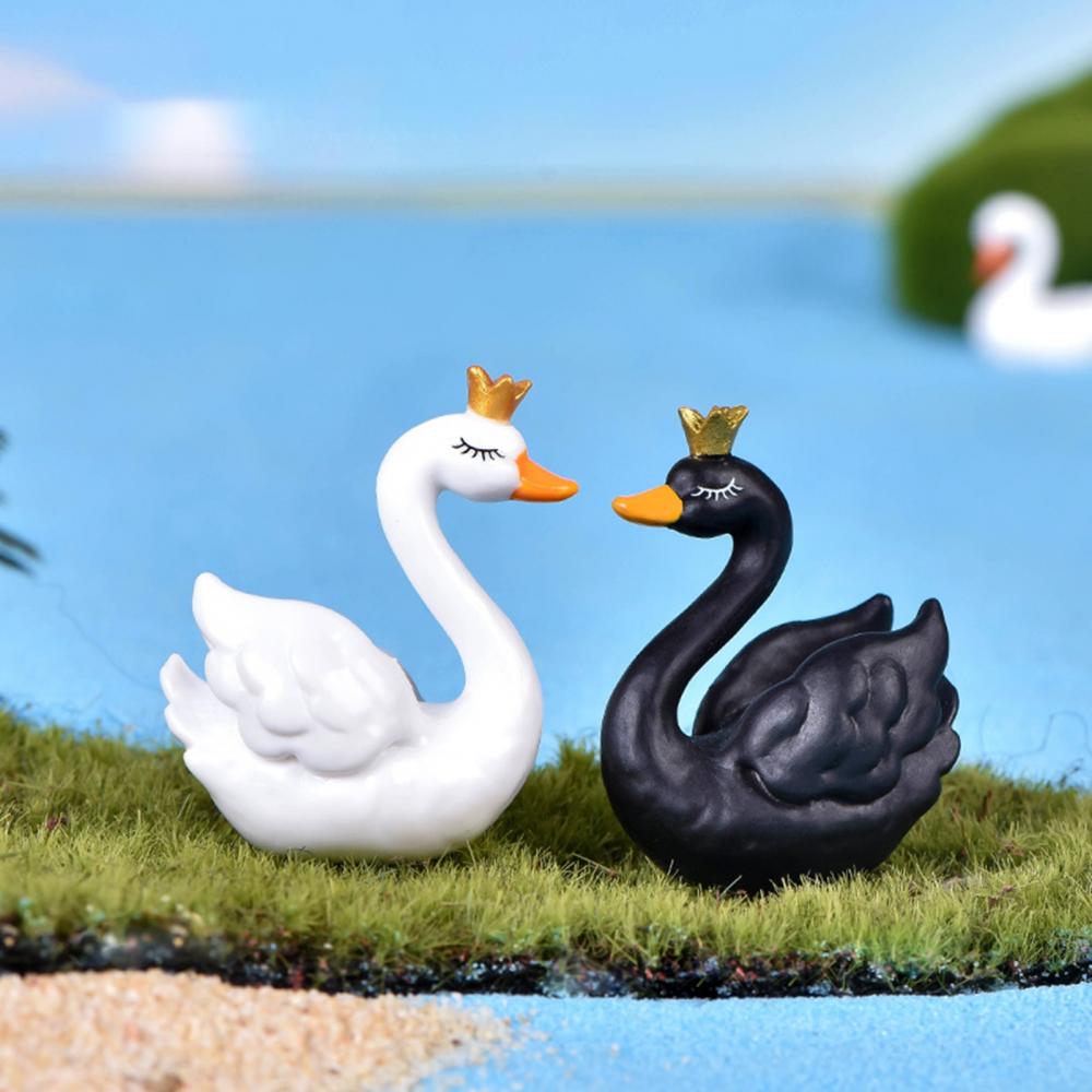 5cm Couple Lovers Swan Mini Cr - Bonsai Garden Gift 리뷰 및 가격