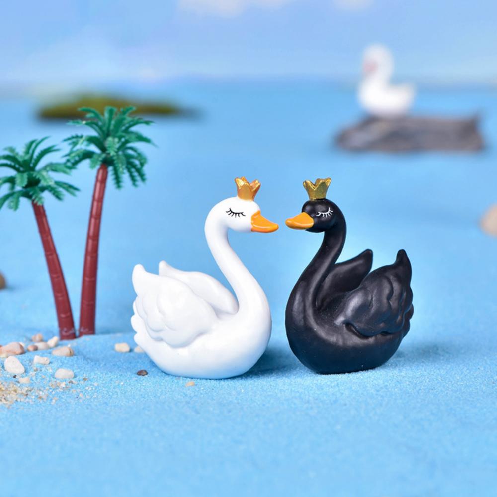 5cm Couple Lovers Swan Mini Cr - Bonsai Garden Gift 리뷰 및 가격