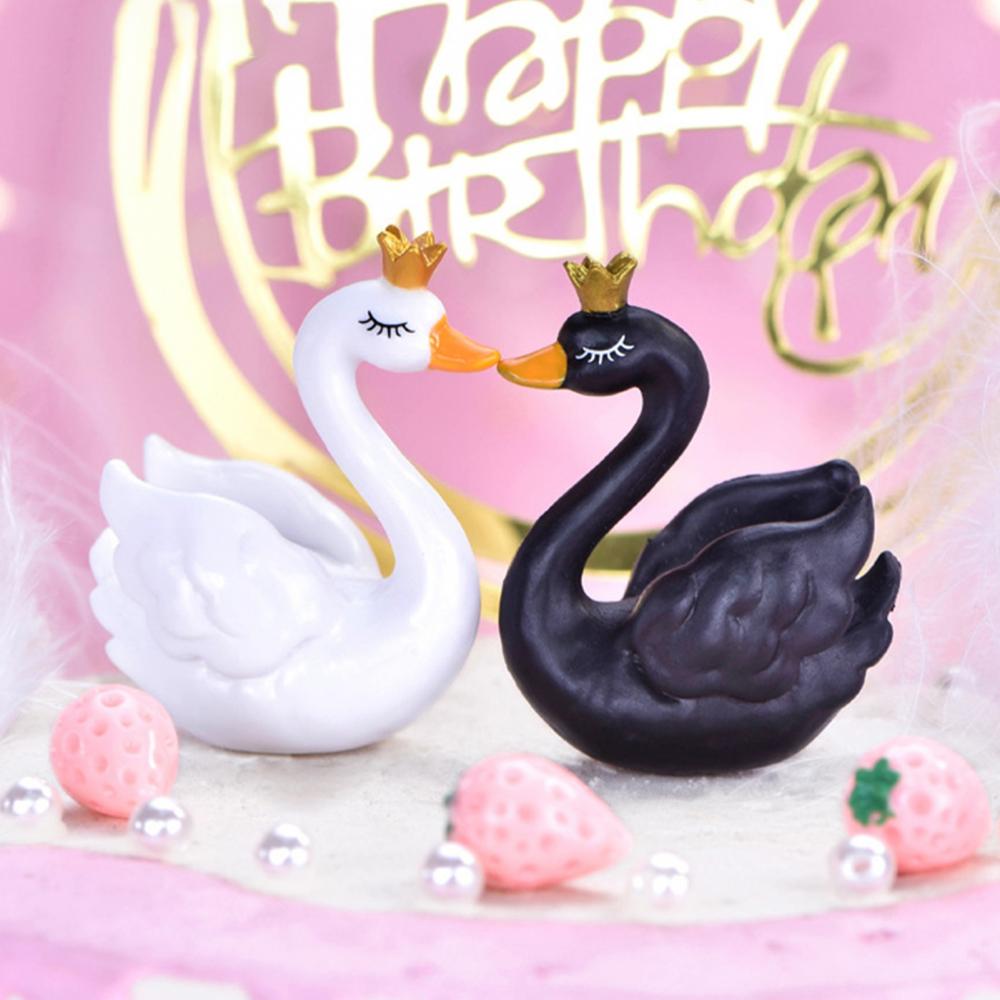 5cm Couple Lovers Swan Mini Cr - Bonsai Garden Gift 리뷰 및 가격