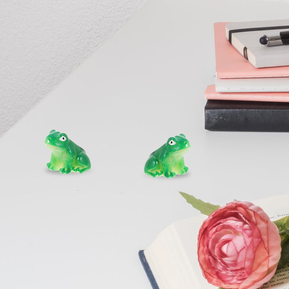 25Pcs Resin Frog Decor Miniatu - Bonsai Garden With Pond 리뷰 및 가격