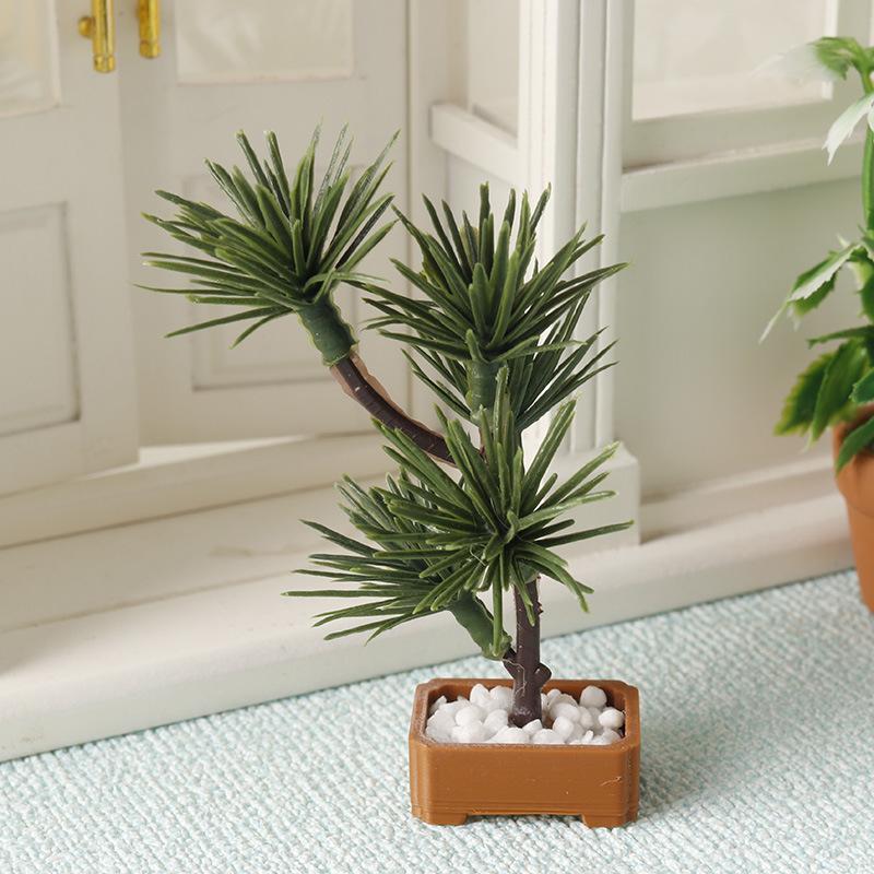 1Pcs 1/12 Dollhouse Simulation - Bonsai Garden Decor 리뷰 및 가격