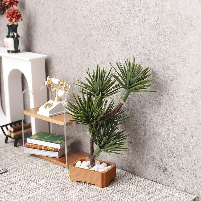 1Pcs 1/12 Dollhouse Simulation - Bonsai Garden Decor 리뷰 및 가격