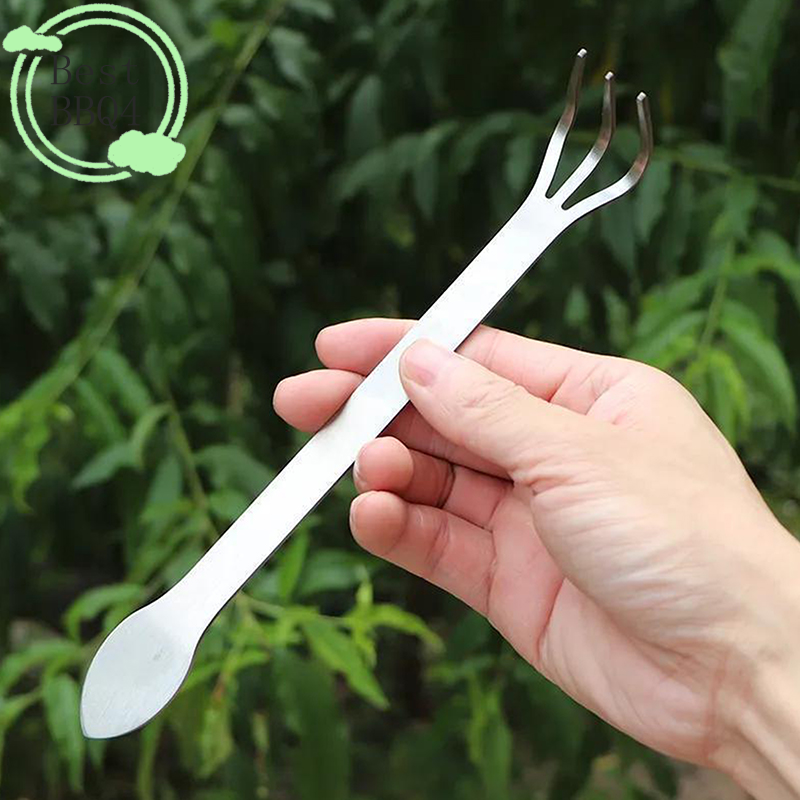 (BBQ4) 1Pc Stainless Steel Roo - Bonsai Garden Rake 리뷰 및 가격