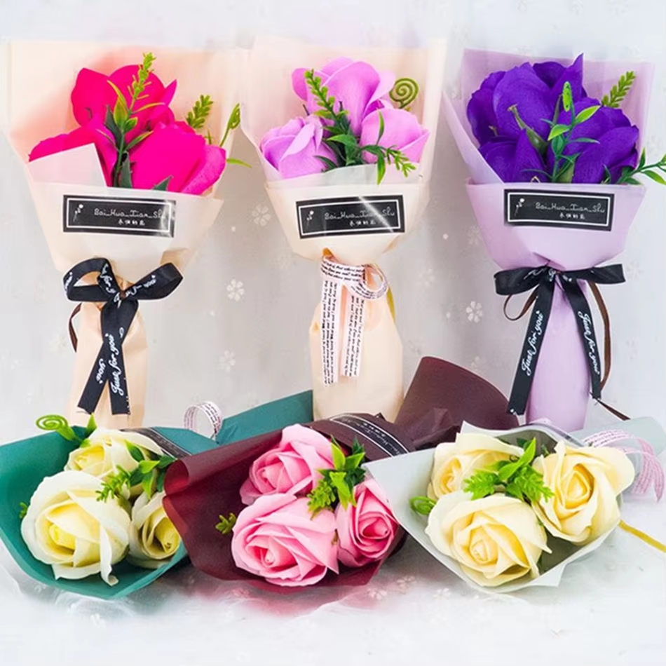 Soap Rose Artificial Flower We - Bonsai Garden Gift 리뷰 및 가격