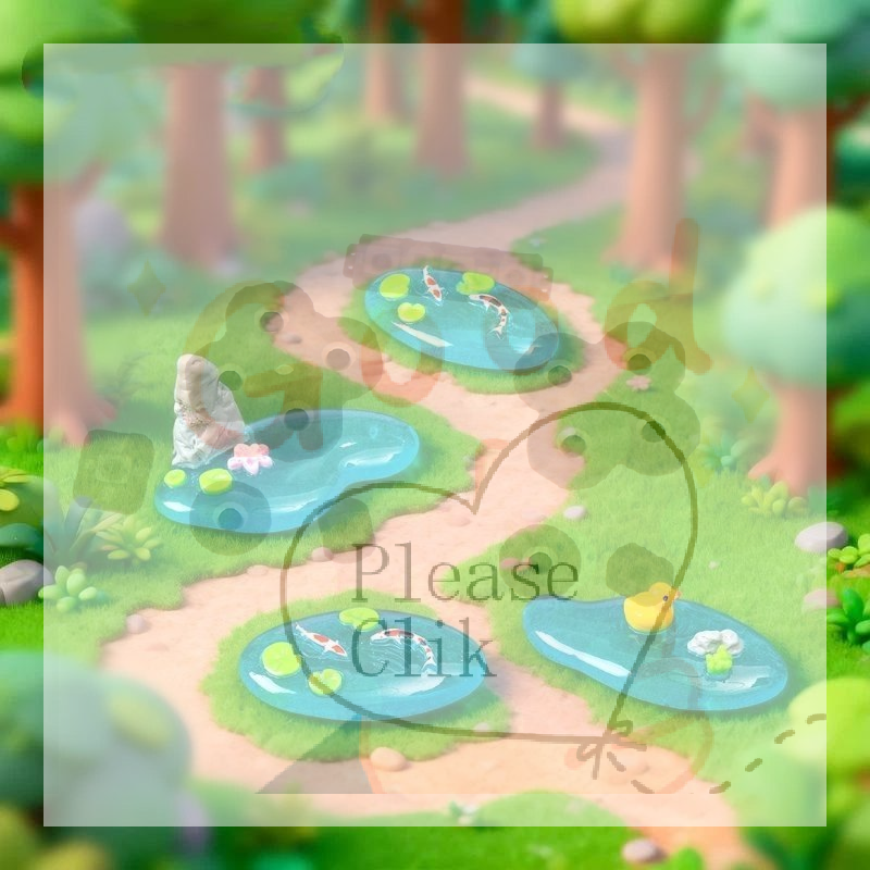 【HG】Mini Resin Pond Ornaments  - Bonsai Garden With Pond 리뷰 및 가격