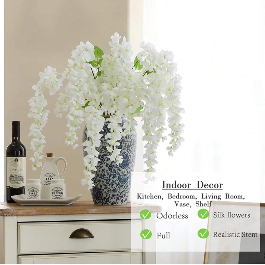 Artificial Flower Rattan Home  - Bonsai Garden Gift 리뷰 및 가격