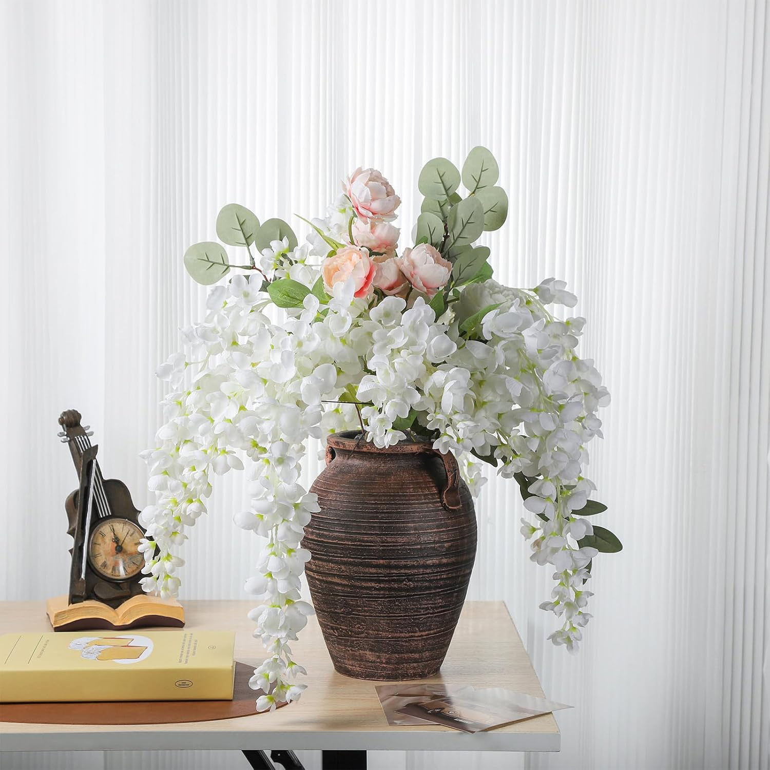 Artificial Flower Rattan Home  - Bonsai Garden Gift 리뷰 및 가격