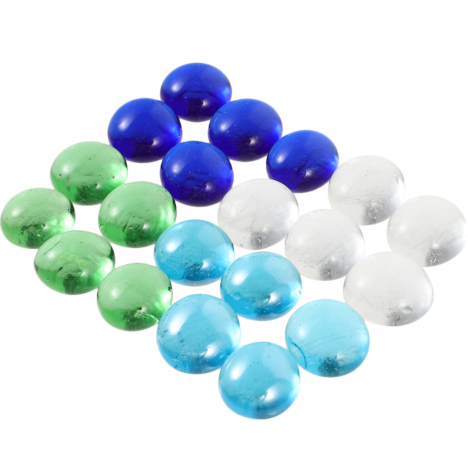1Set Glass Beads Colorful Smoo - Bonsai Garden With Pond 리뷰 및 가격
