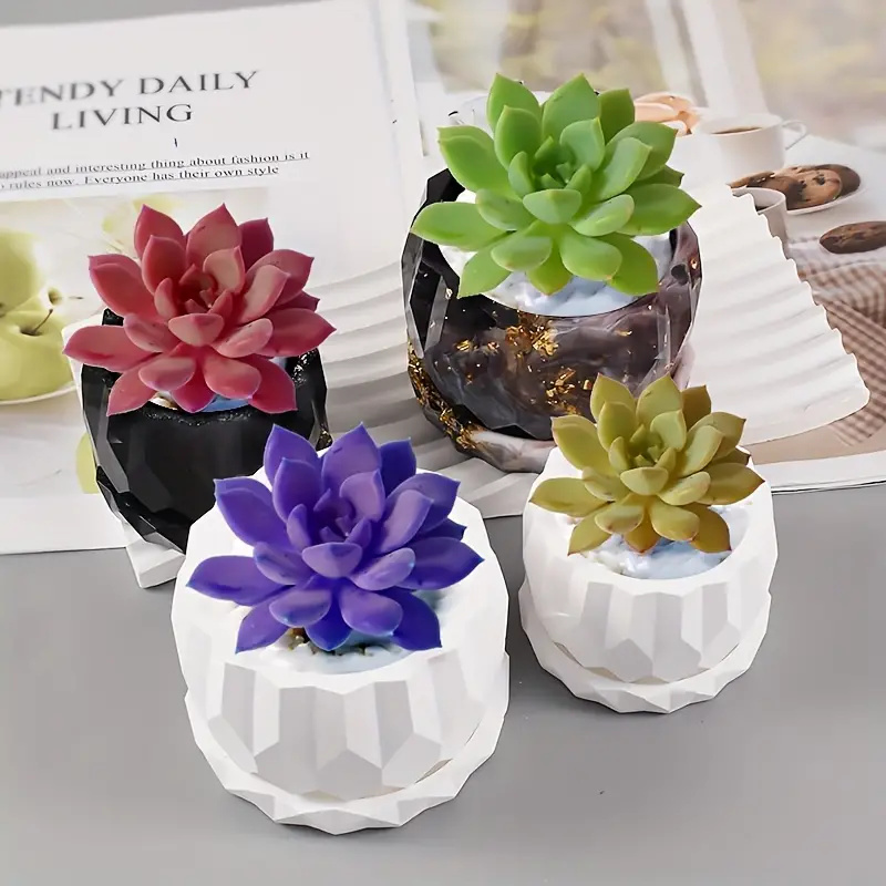 1 Set Silicone Planter Molds F - Bonsai Garden Decor 리뷰 및 가격