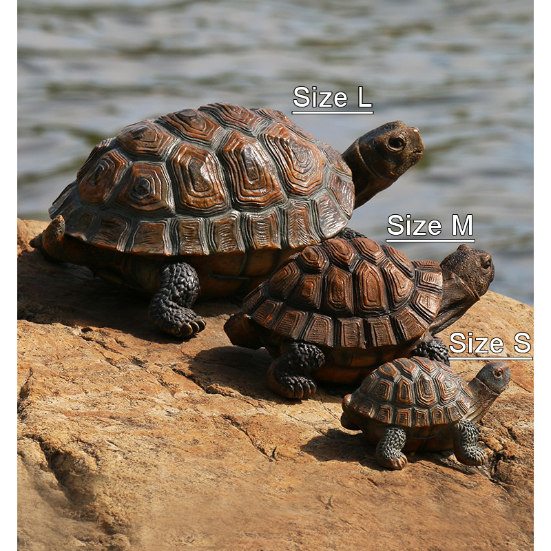 Cute Resin Tortoise Statue Out - Bonsai Garden With Pond 리뷰 및 가격