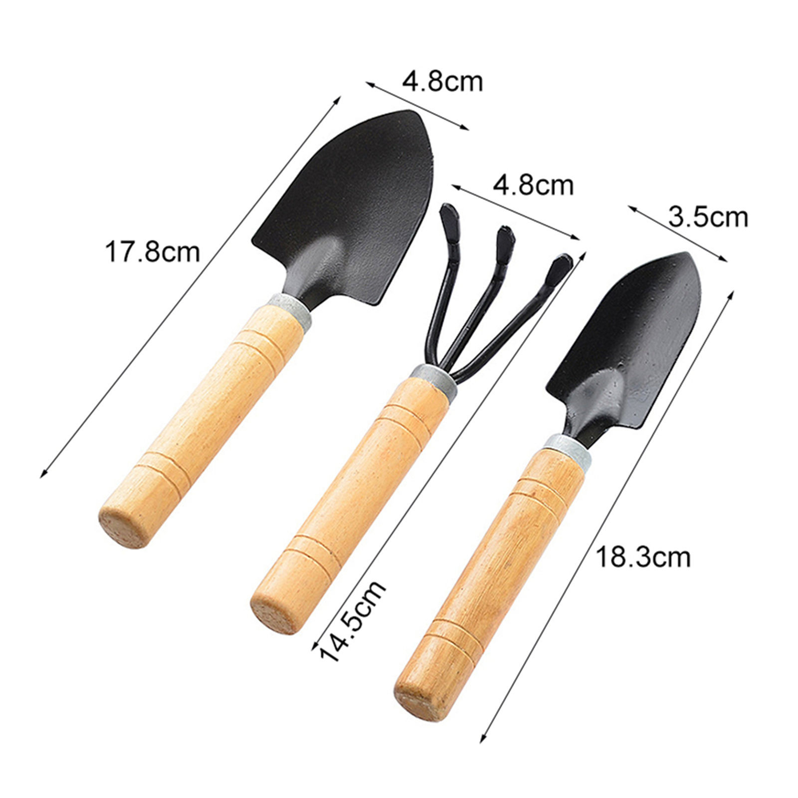 3-Piece Mini Garden Tools Set, - Bonsai Garden Rake 리뷰 및 가격