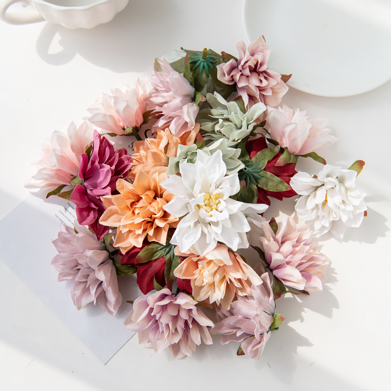 Artificial Flower Silk Chrysan - Bonsai Garden Gift 리뷰 및 가격