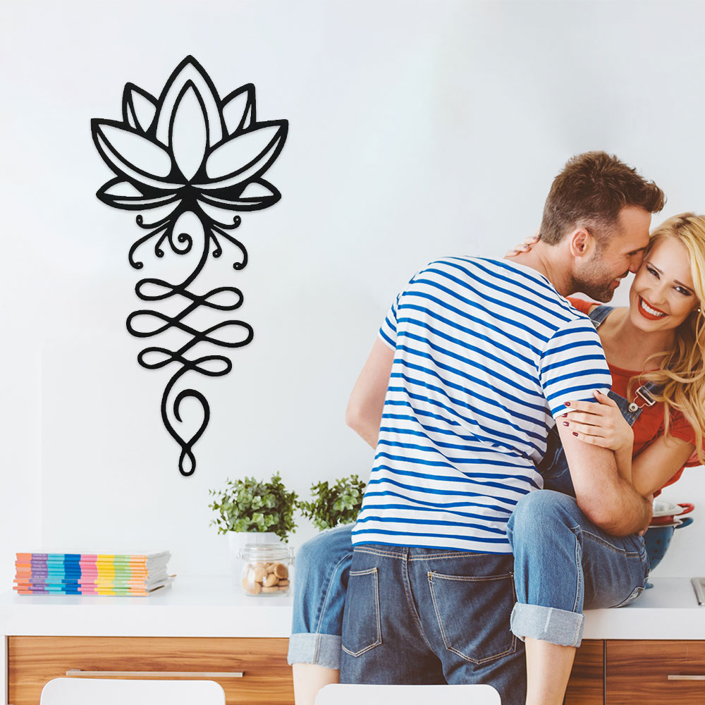 1pc Metal Lotus Wall Decoratio - Bonsai Garden Decor 리뷰 및 가격