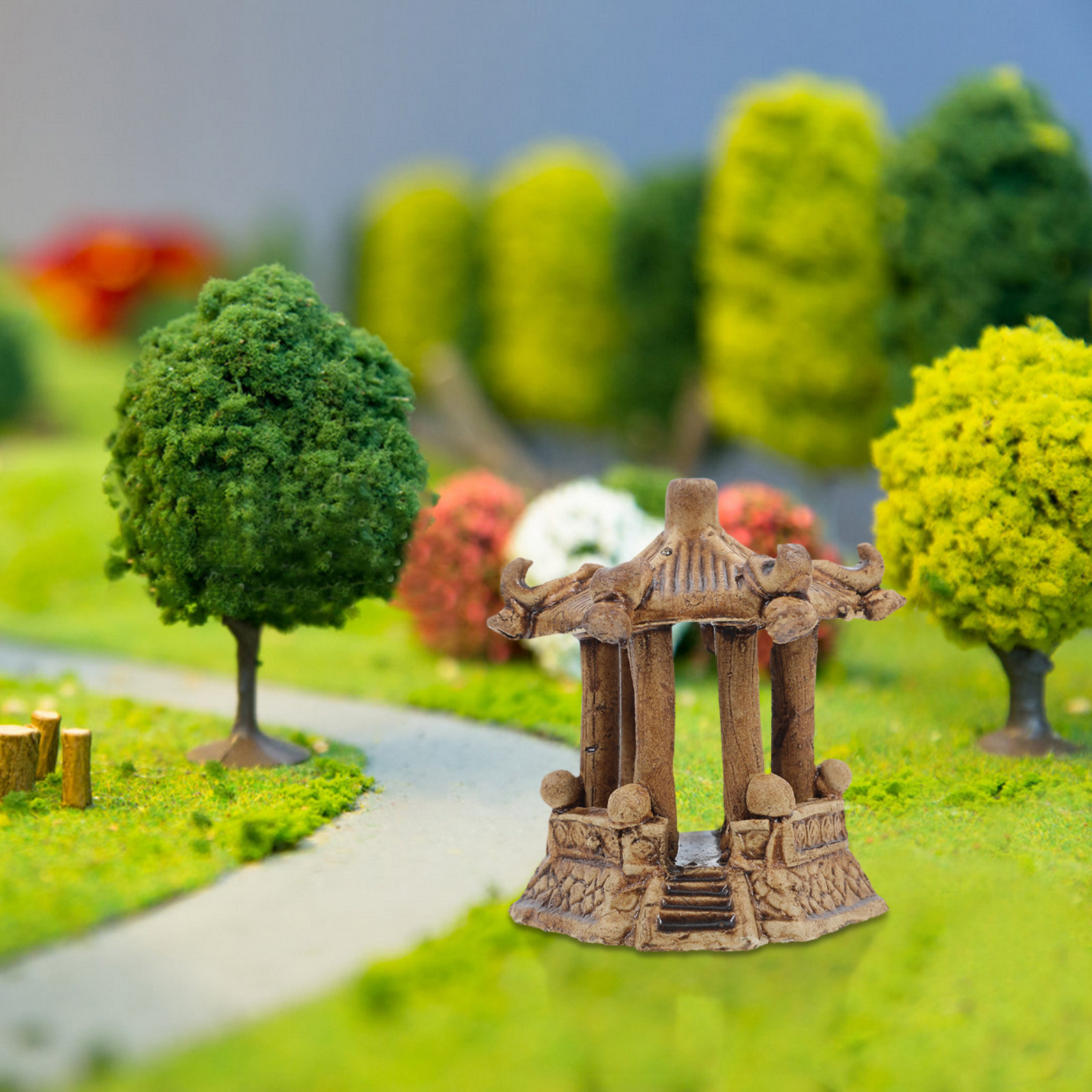 Miniature Ceramic Hexagonal Pa - Bonsai Garden Decor 리뷰 및 가격