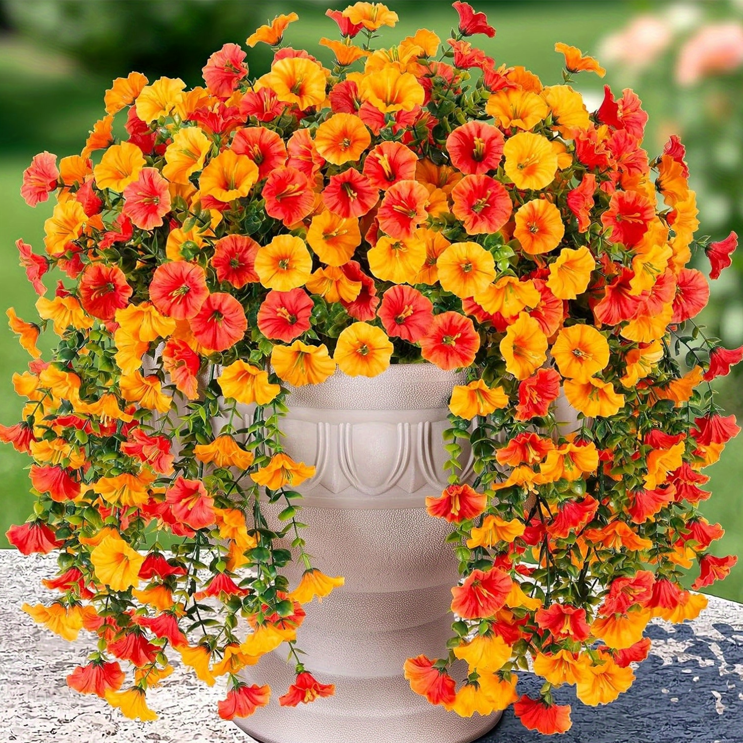 Artificial Flowers Vine Mornin - Bonsai Garden Gift 리뷰 및 가격
